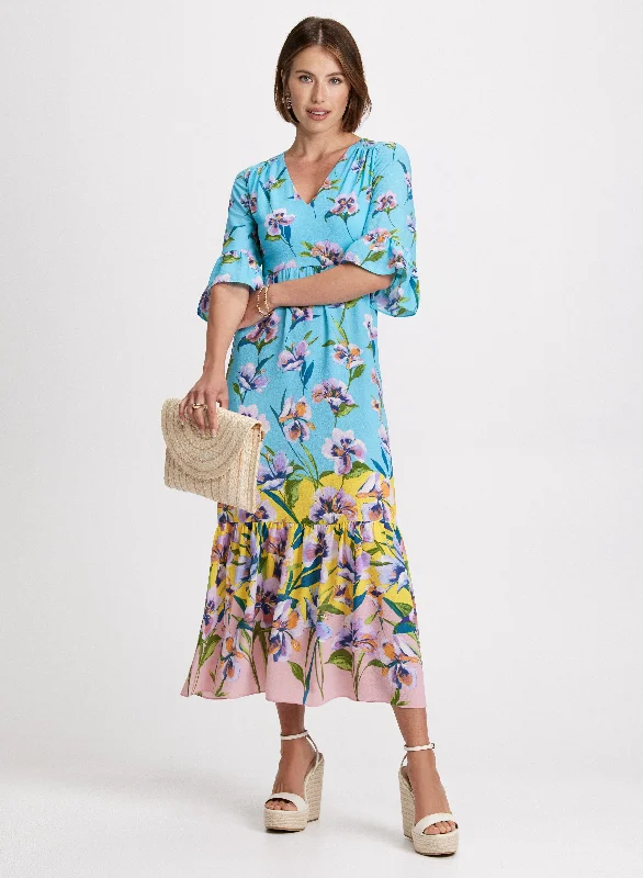 Floral Print Day Dress