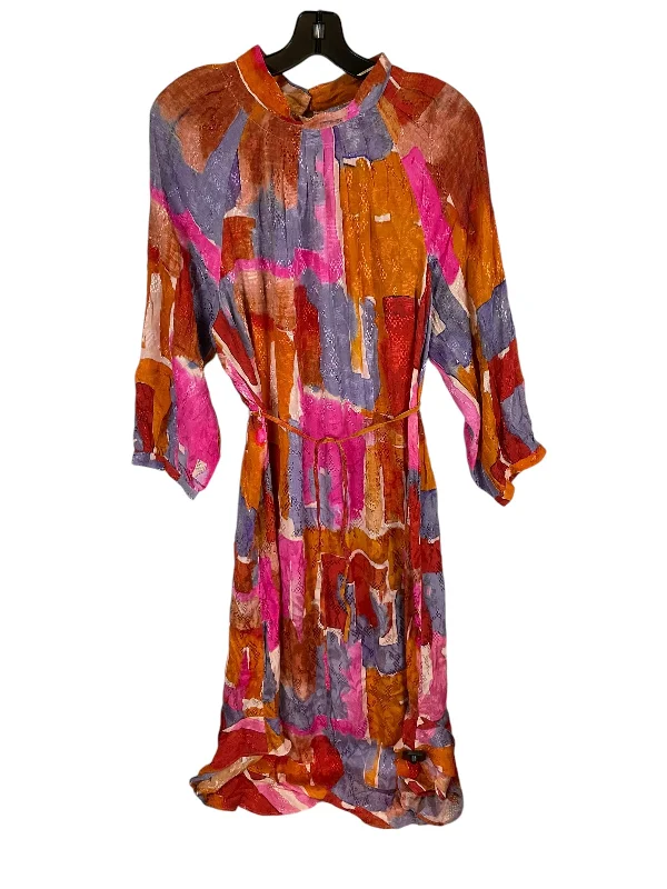 Dress Casual Maxi By Maeve In Multi-colored, Size: L