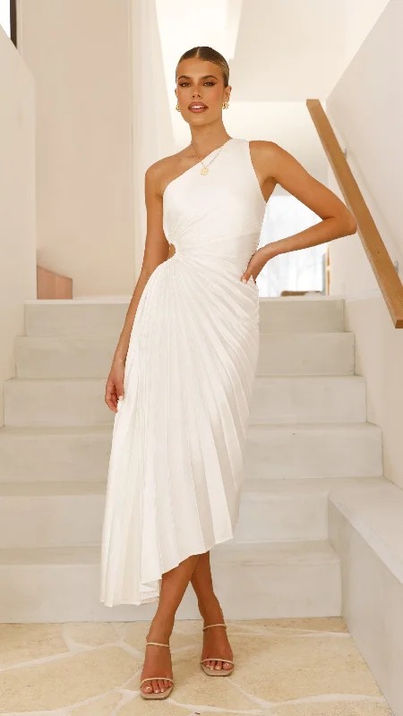 Olivia Maxi Dress - White