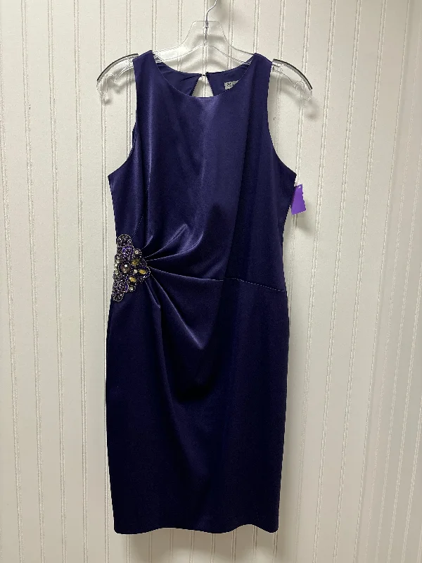 Purple Dress Party Short Eliza J, Size M