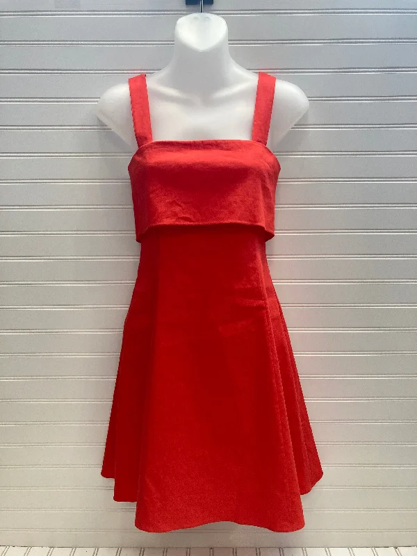 Red Dress Party Short Theory, Size 0