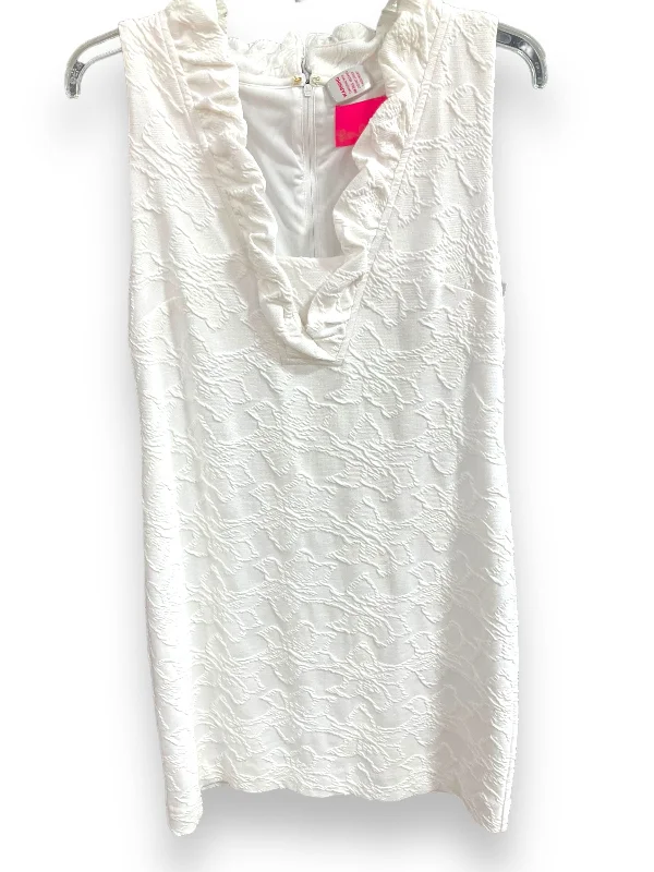 White Dress Party Short Lilly Pulitzer, Size M