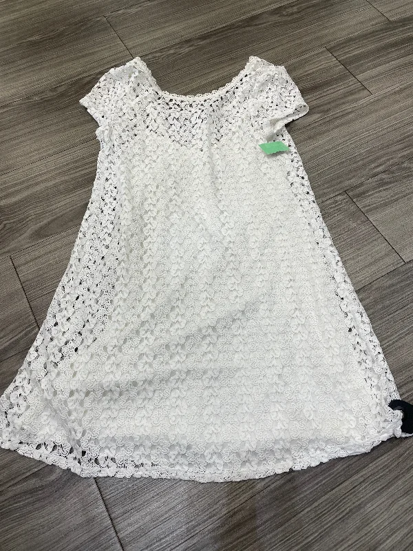 White Dress Party Short Speechless, Size M