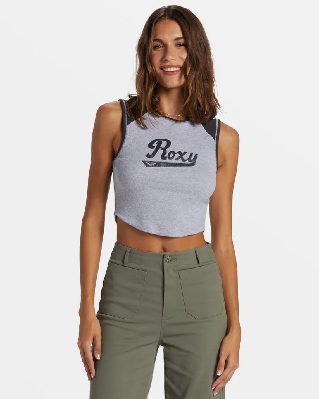 Roxy Roxy Script Tank-Phantom