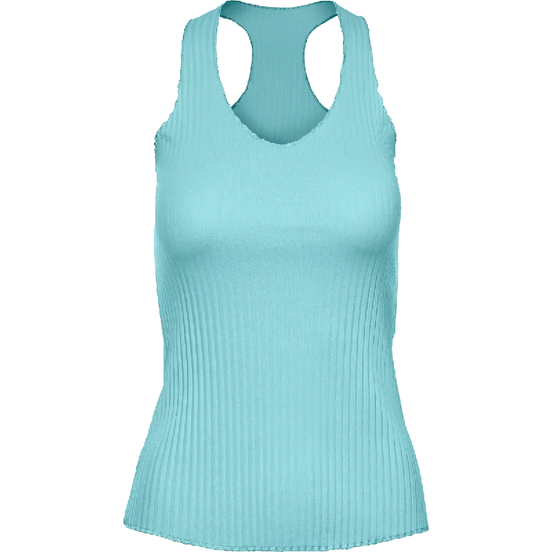 Women's Pleated V-Neck Tank