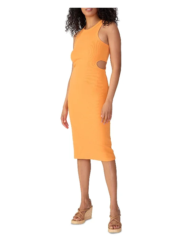 Womens Organic Cotton Knee-Length Bodycon Dress