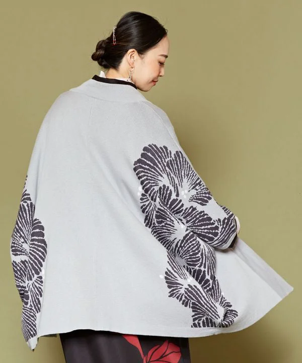 Ginkgo Pattern Knit HAORI