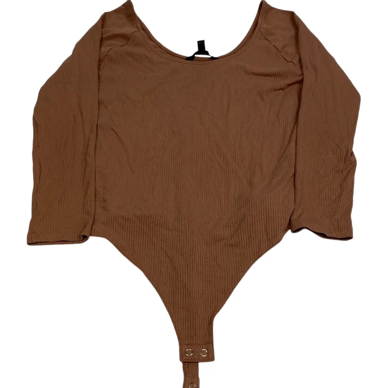 Bodysuit By Banana Republic In Brown, Size: M