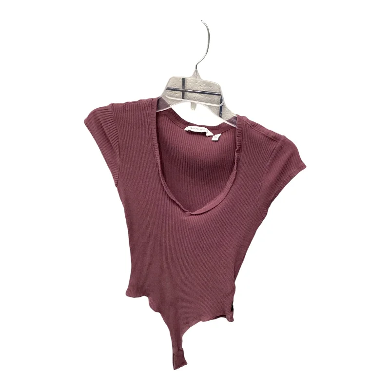 Bodysuit By Calvin Klein In Purple, Size: M