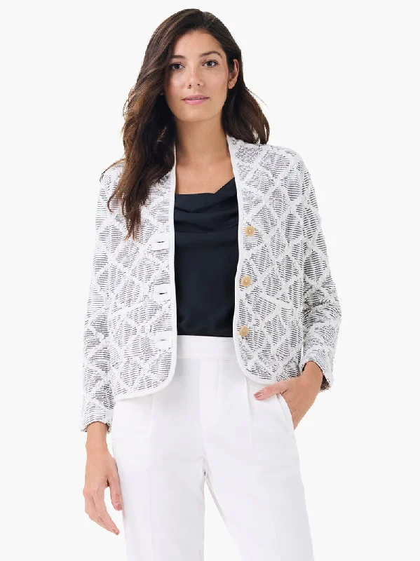 NIC+ZOE Day + Night Reversible Knit Jacket