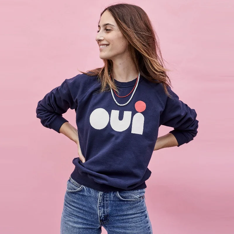 Oui Sweatshirt (Navy)