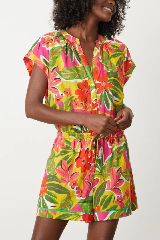 PAM PRINTED ROMPER