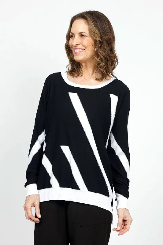 Planet Striped Sweater