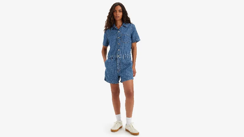 Levi's® Women's Short-Sleeve Heritage Romper